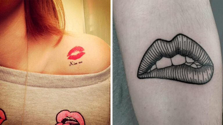 Tatuajes De Besos Significado Im Genes Rey Tatuaje