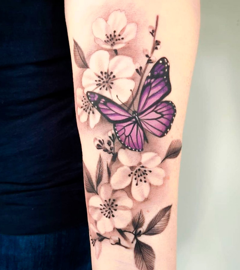 El significado de los tatuajes de flor de cerezo es tan hermoso que querrás  hacerte uno, Estilo de Vida Belleza