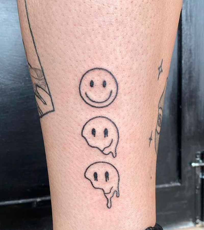 Tatuajes de cara feliz y triste Significado 40 Im genes